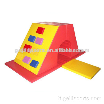 Bambini Indoor Play Attrezzature sportive Tappetino inclinabile per bambini